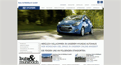 Desktop Screenshot of hyundai.butz-muehlbach.de